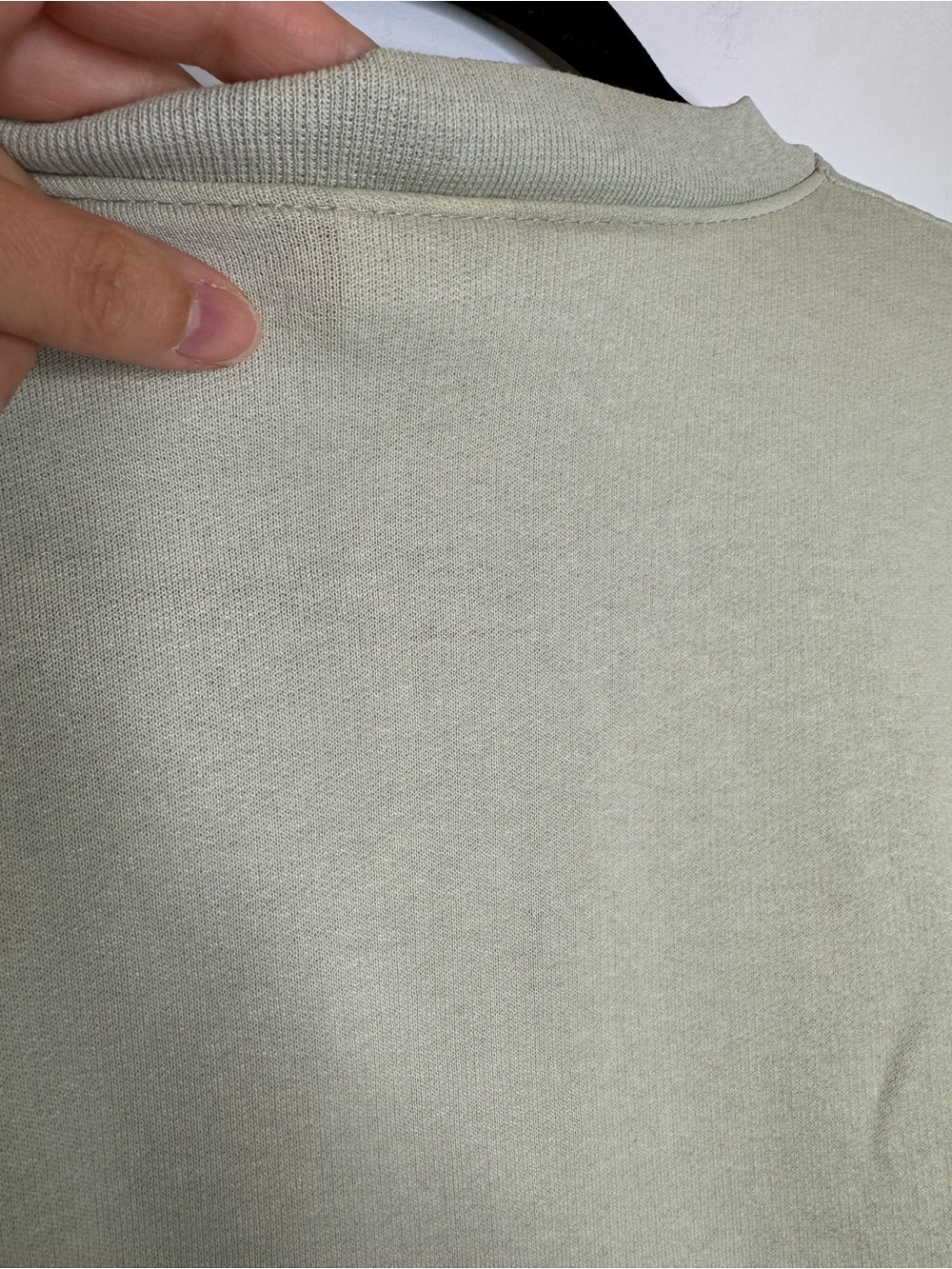 Vintage St-Jean-Port-Joli pistachio green sweatshirt sz small nautical granola - Picture 9 of 9